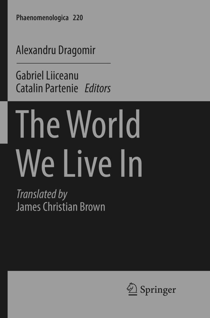 Produktbild: The World We Live In | Alexandru Dragomir