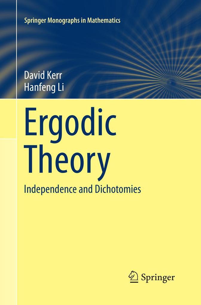 Produktbild: Ergodic Theory | David Kerr, Hanfeng Li