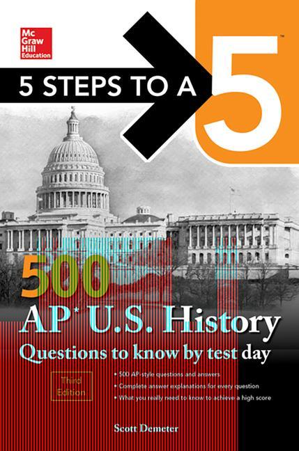 5 Steps to a 5: 500 AP US History Questions to Know by Test Day, Third Edition als Taschenbuch
