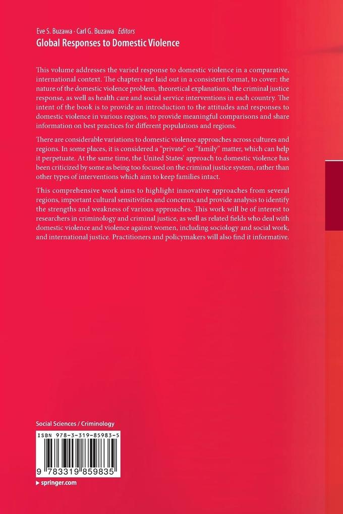 Weitere Ansicht: Global Responses to Domestic Violence