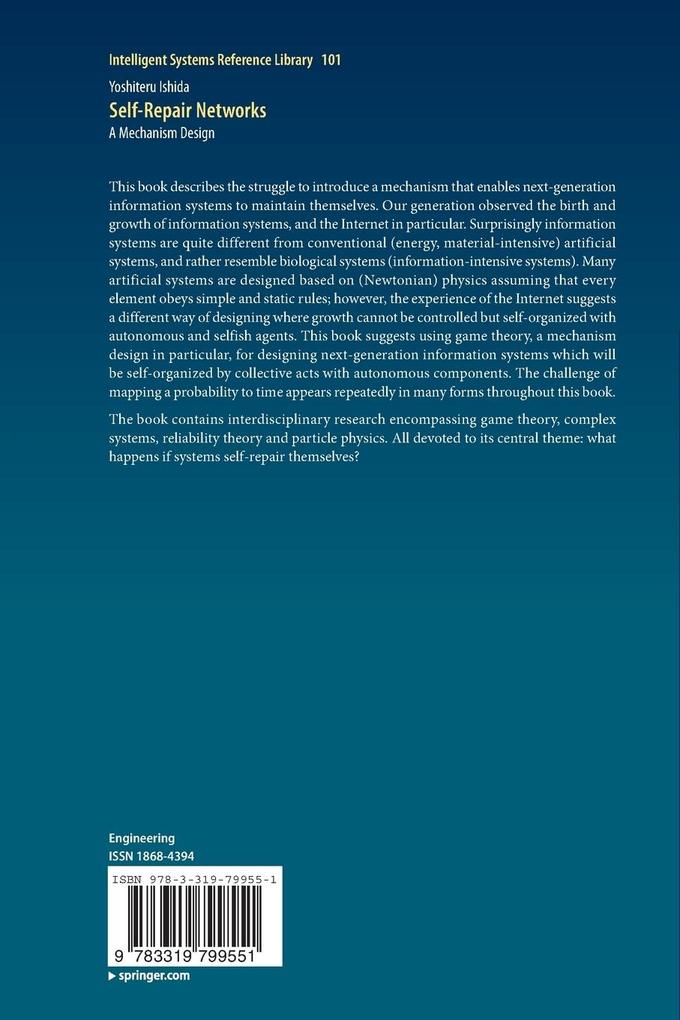 Weitere Ansicht: Self-Repair Networks | Yoshiteru Ishida