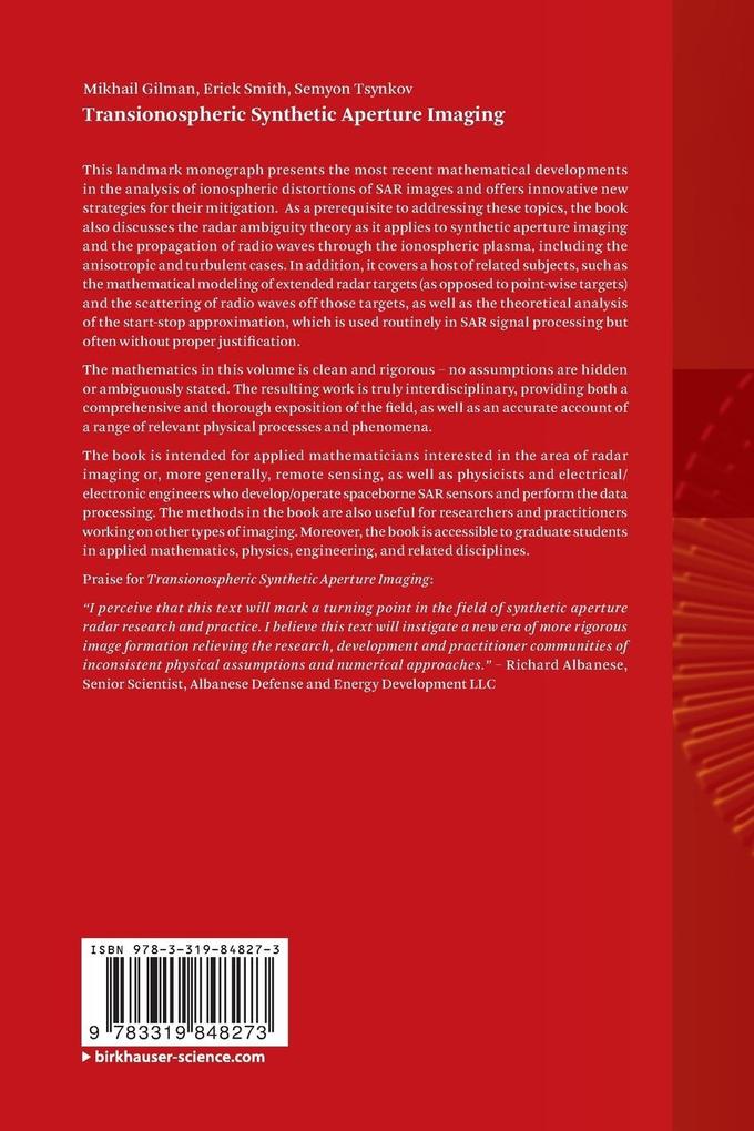 Weitere Ansicht: Transionospheric Synthetic Aperture Imaging | Mikhail Gilman, Erick Smith, Semyon Tsynkov