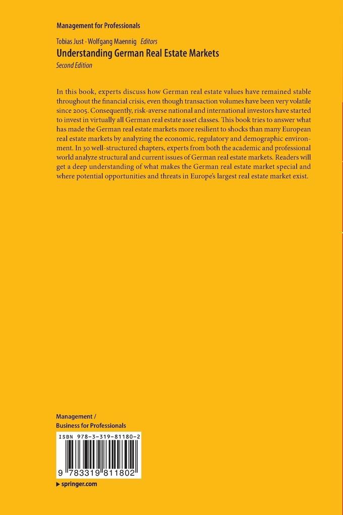 Weitere Ansicht: Understanding German Real Estate Markets