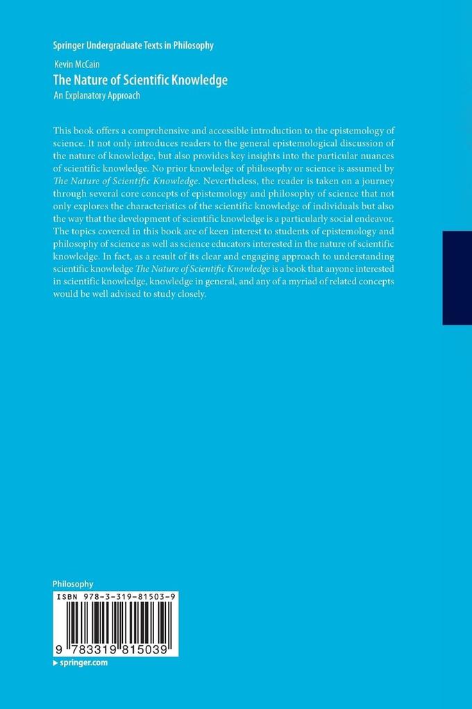 Weitere Ansicht: The Nature of Scientific Knowledge | Kevin McCain