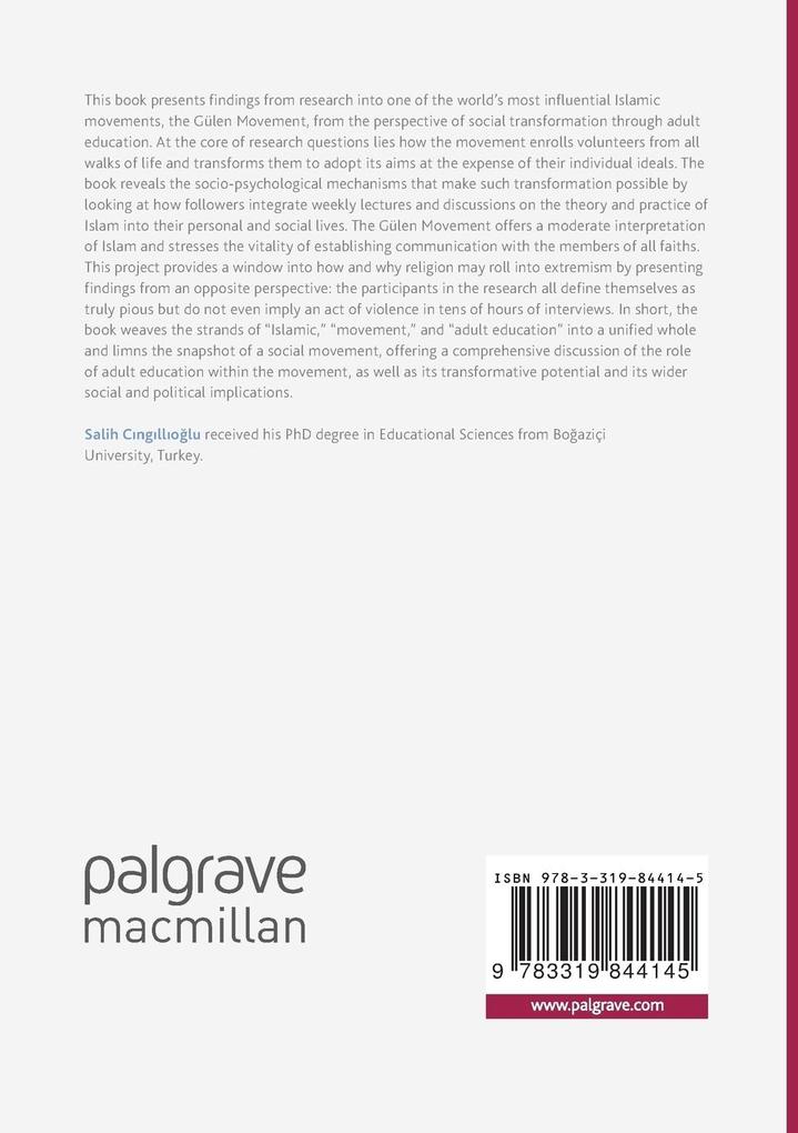 Weitere Ansicht: The Gülen Movement | Salih Cngllolu, Salih Cingillioglu