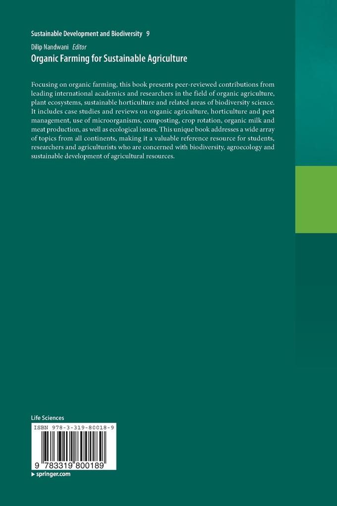 Weitere Ansicht: Organic Farming for Sustainable Agriculture