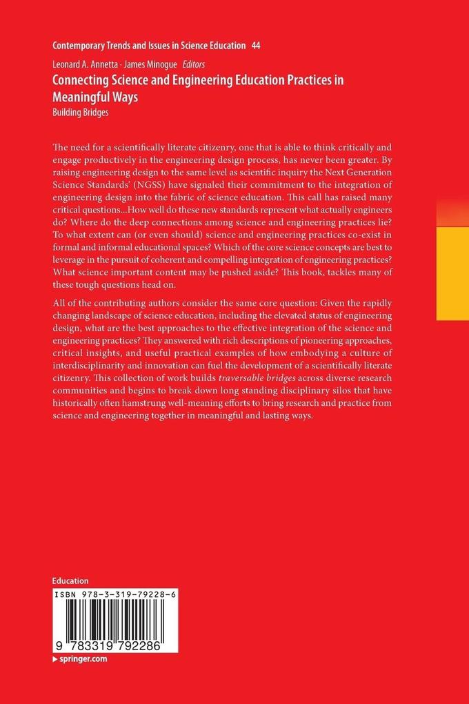 Weitere Ansicht: Connecting Science and Engineering Education Practices in Meaningful Ways