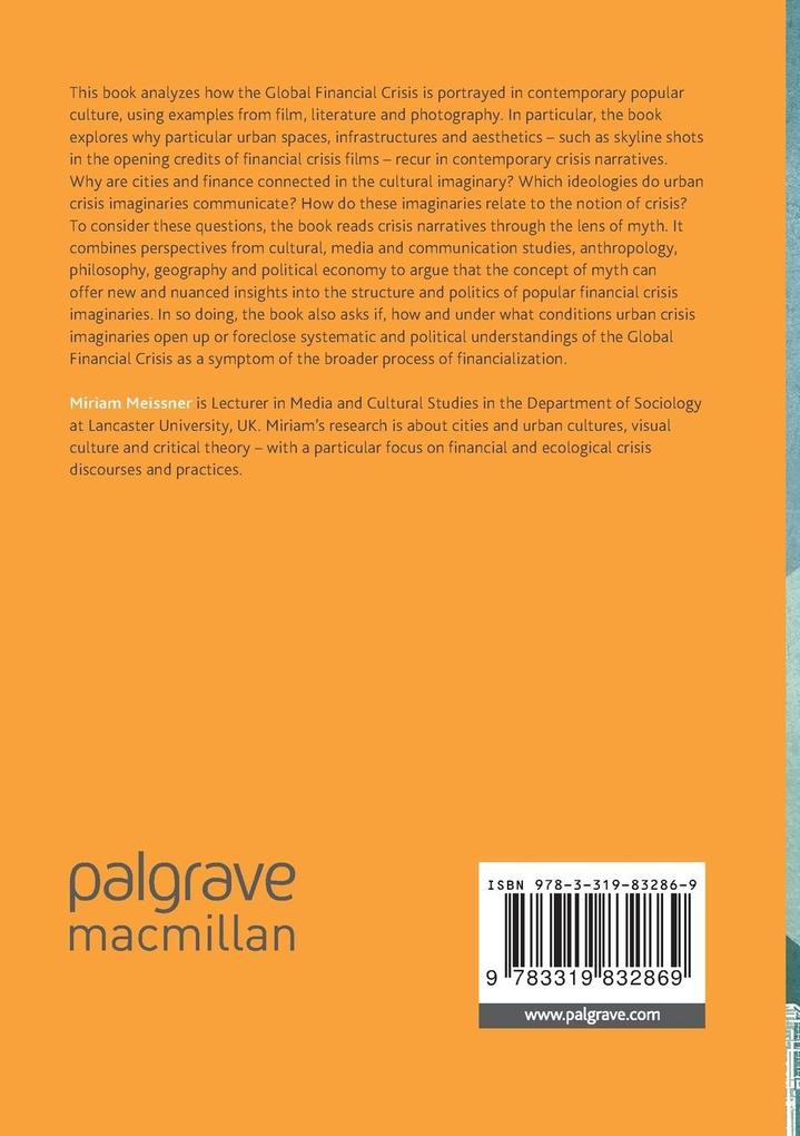 Weitere Ansicht: Narrating the Global Financial Crisis | Miriam Meissner