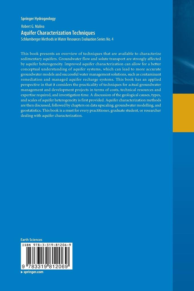 Weitere Ansicht: Aquifer Characterization Techniques | Robert G. Maliva