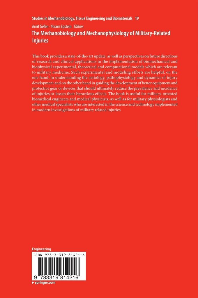 Weitere Ansicht: The Mechanobiology and Mechanophysiology of Military-Related Injuries
