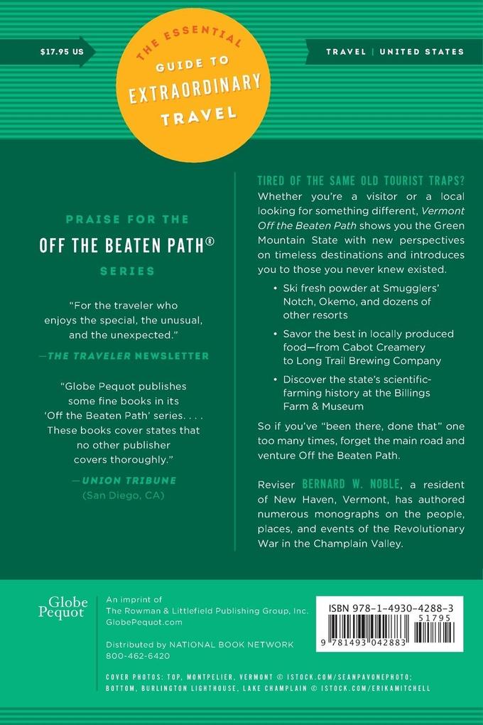 Weitere Ansicht: Vermont Off the Beaten Path® | Stillman Rogers, Barbara Rogers