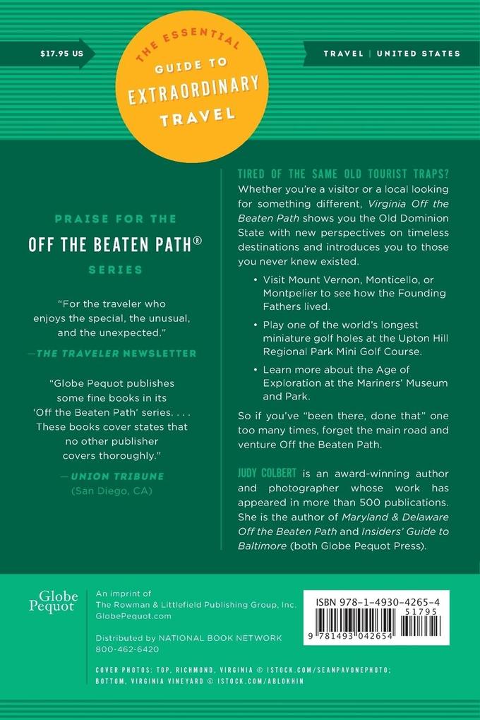 Weitere Ansicht: Virginia Off the Beaten Path® | Judy Colbert