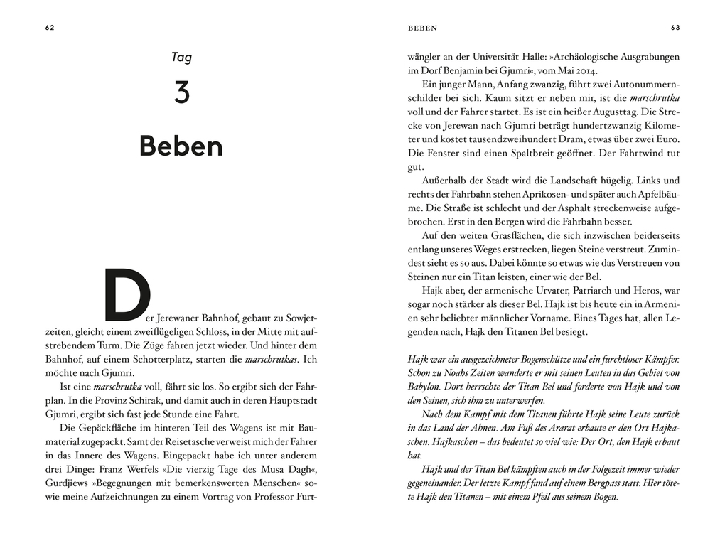 Weitere Ansicht: Vierzig Tage Armenien (DuMont Reiseabenteuer) | Constanze John