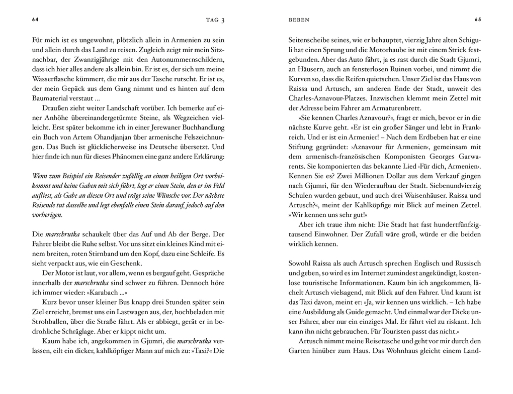 Weitere Ansicht: Vierzig Tage Armenien (DuMont Reiseabenteuer) | Constanze John