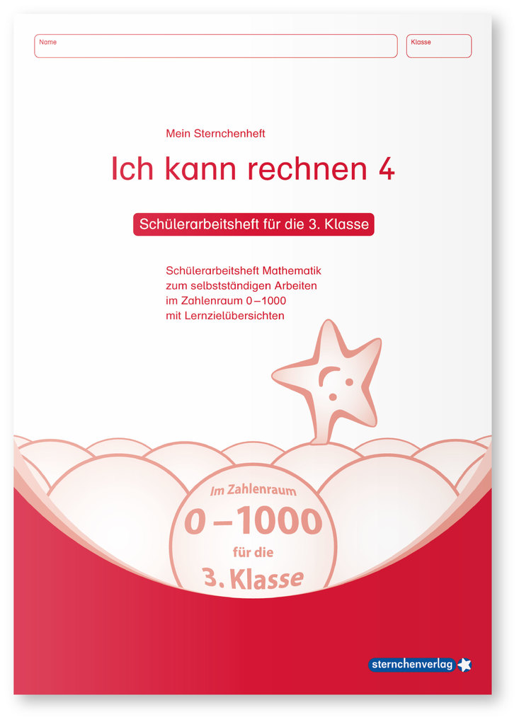 Weitere Ansicht: Ich kann rechnen 3&4 - 2 Schülerarbeitshefte für die 3. Klasse | Katrin Langhans, sternchenverlag GmbH