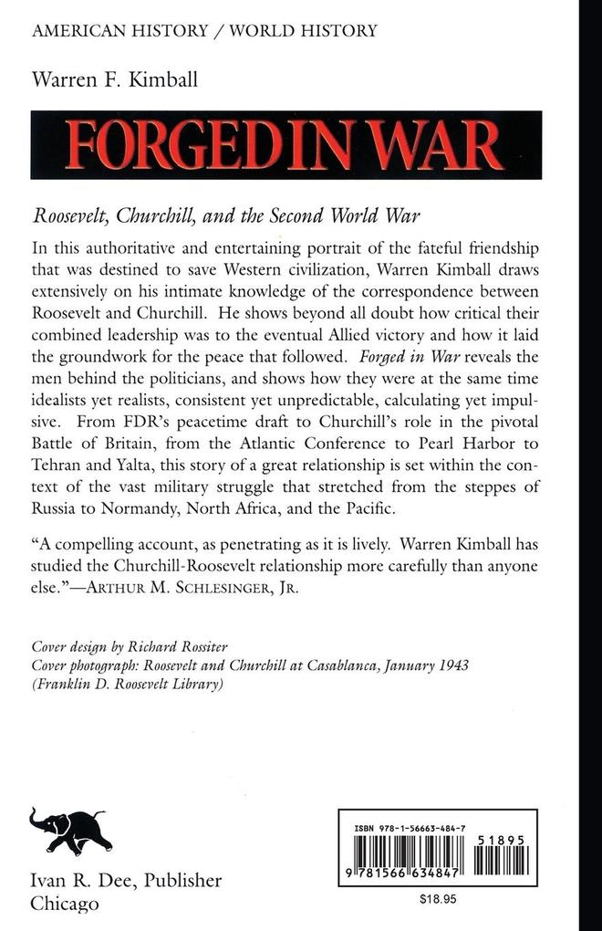 Weitere Ansicht: Forged in War | Warren F. Kimball