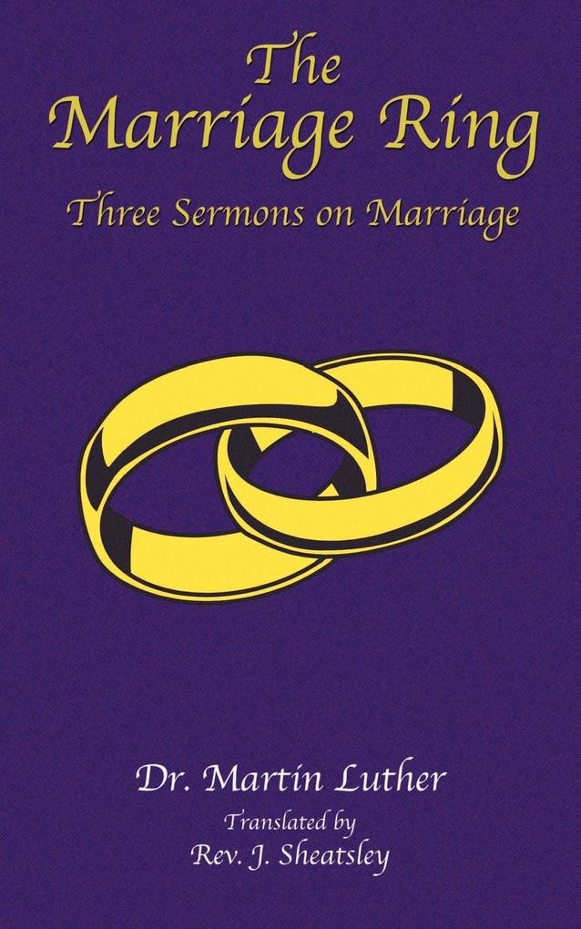 Produktbild: The Marriage Ring | Martin Luther