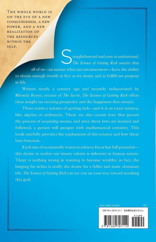 Weitere Ansicht: The New Science of Getting Rich | Wallace D. Wattles