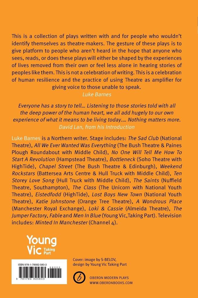 Weitere Ansicht: Young Vic Taking Part Collection 1 | Luke Barnes