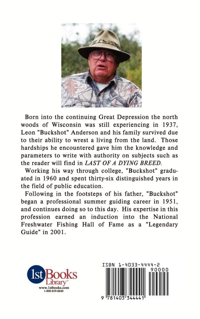 Weitere Ansicht: Last of a Dying Breed | Leon Buckshot Anderson