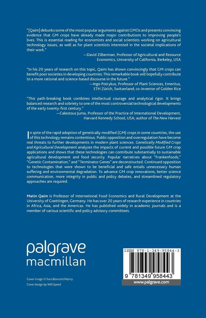 Weitere Ansicht: Genetically Modified Crops and Agricultural Development | Matin Qaim