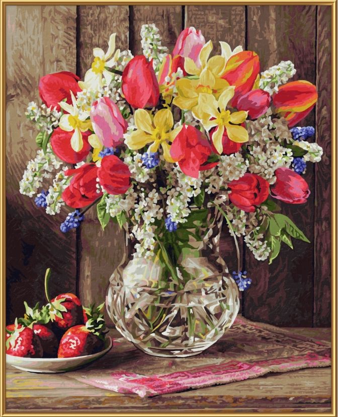 Weitere Ansicht: Schipper Malen nach Zahlen - Ein Gruß aus dem Bauerngarten