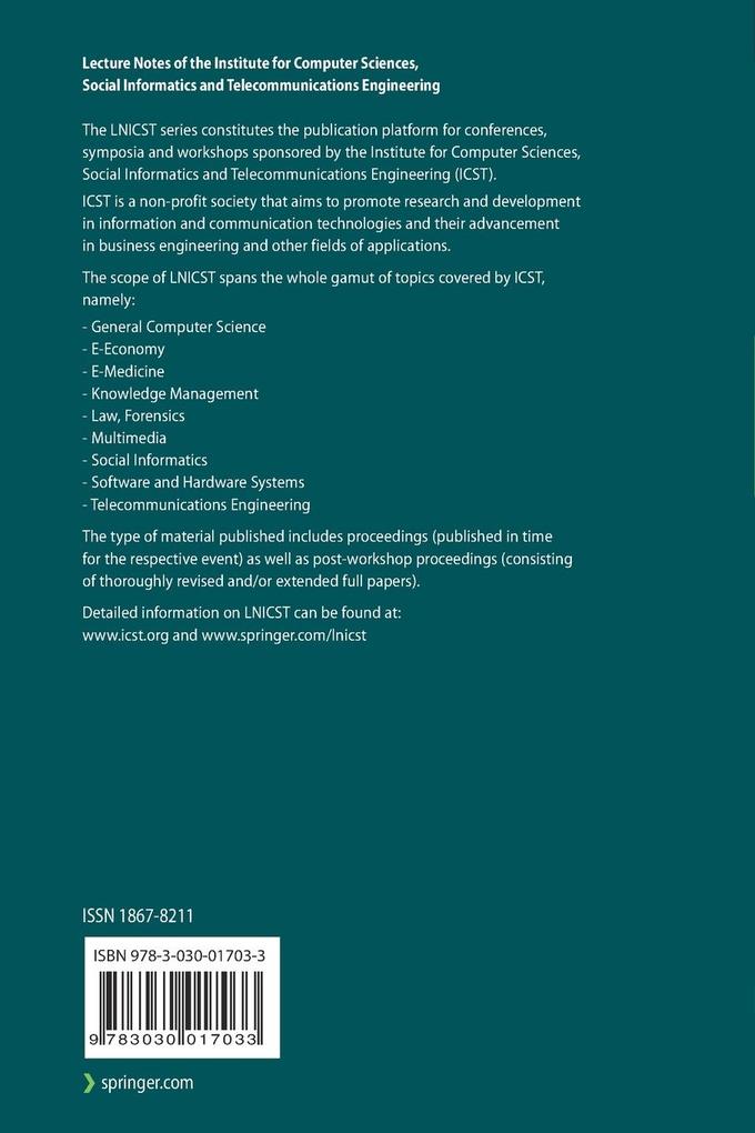 Weitere Ansicht: Security and Privacy in Communication Networks