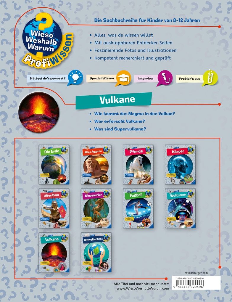 Weitere Ansicht: Wieso? Weshalb? Warum? ProfiWissen: Vulkane (Band 25) | Stefan Greschik