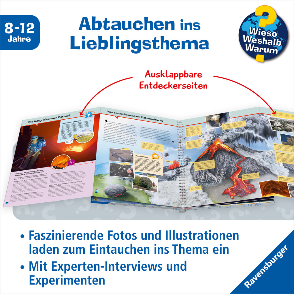 Weitere Ansicht: Wieso? Weshalb? Warum? ProfiWissen: Vulkane (Band 25) | Stefan Greschik