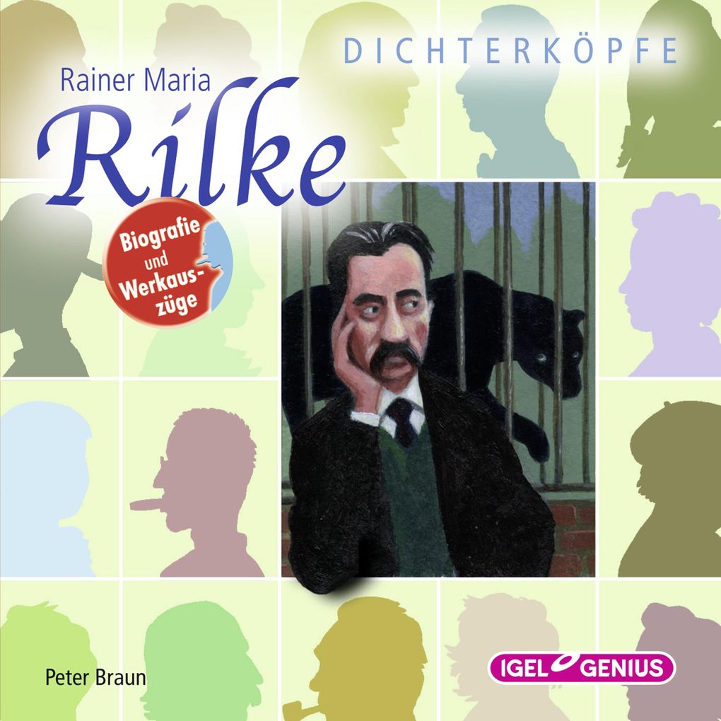 Produktbild: Dichterköpfe. Rainer Maria Rilke | Peter Braun
