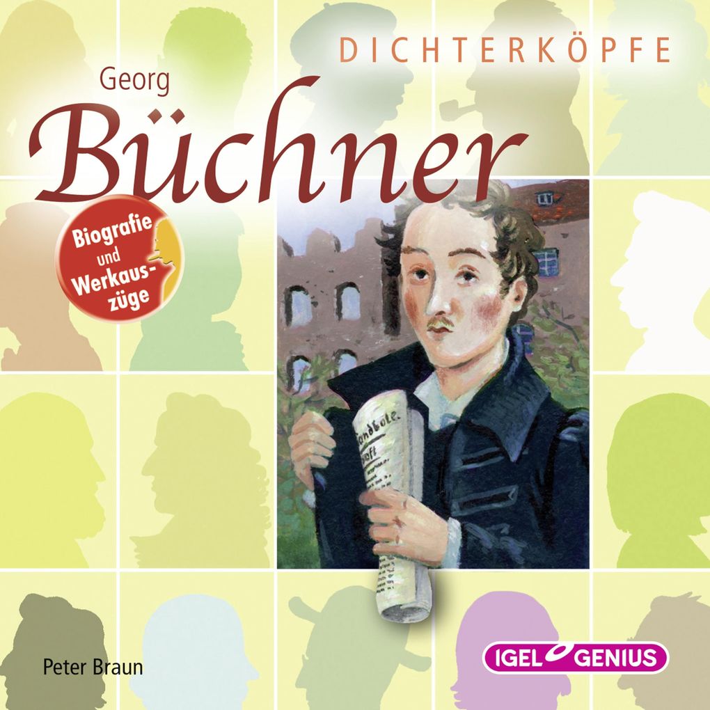Produktbild: Dichterköpfe. Georg Büchner | Peter Braun