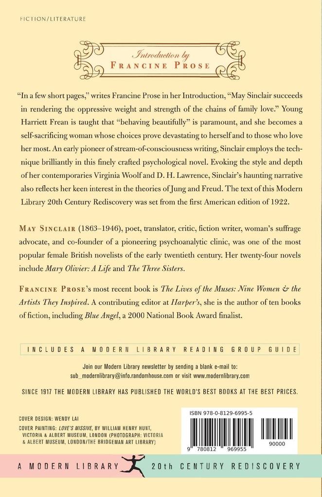 Weitere Ansicht: Life and Death of Harriett Frean | May Sinclair
