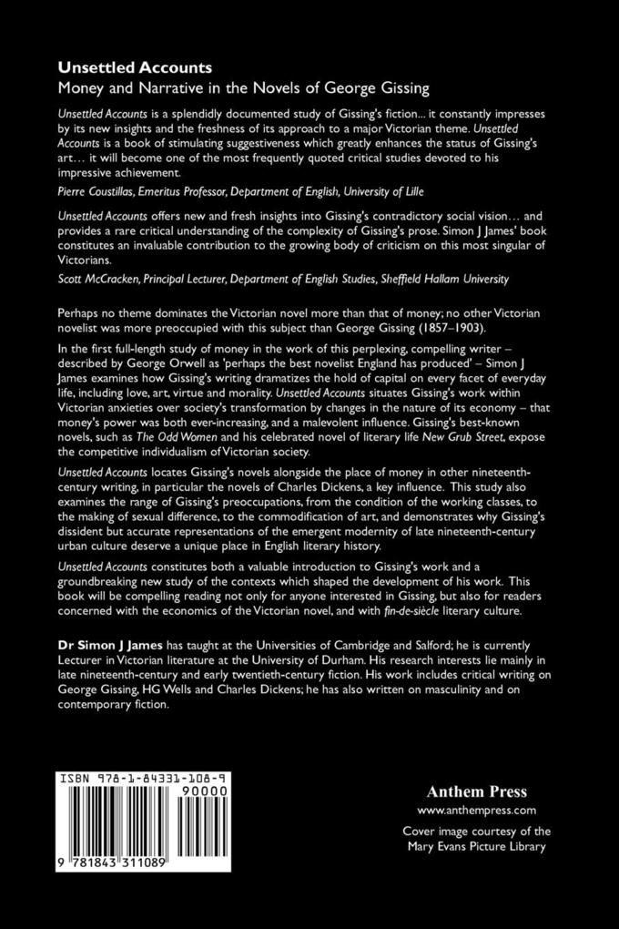 Weitere Ansicht: Unsettled Accounts | Simon J. James