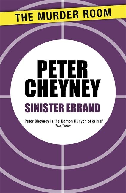 Produktbild: Sinister Errand | Peter Cheyney