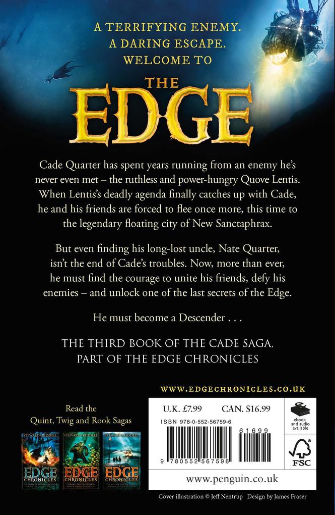 Weitere Ansicht: The Edge Chronicles: The Descenders | Chris Riddell, Paul Stewart