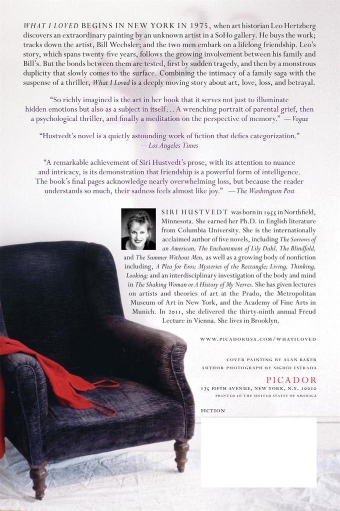 Weitere Ansicht: What I Loved | Siri Hustvedt