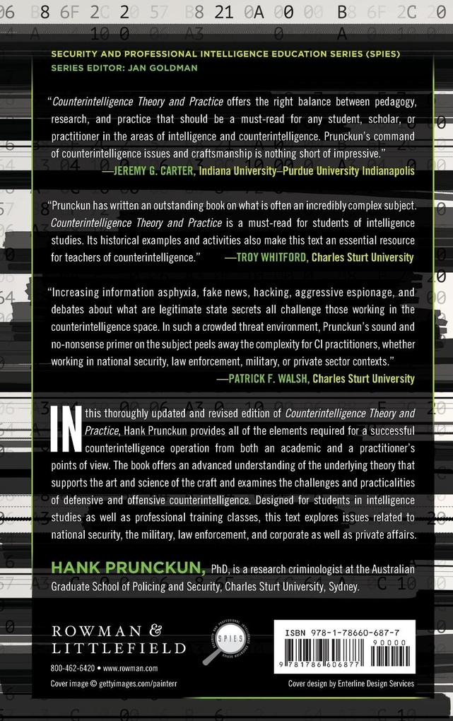 Weitere Ansicht: Counterintelligence Theory and Practice | Hank Prunckun