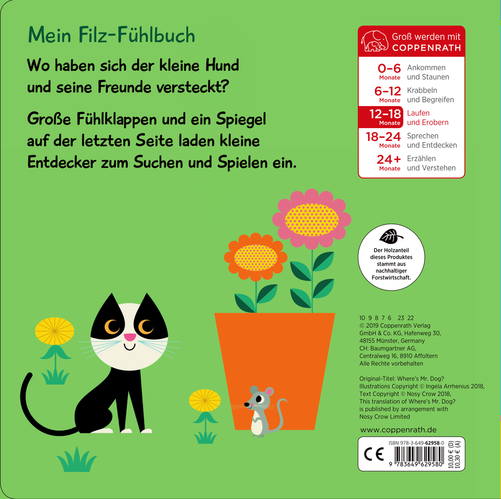 Weitere Ansicht: Mein Filz-Fühlbuch: Kuckuck, kleiner Hund!