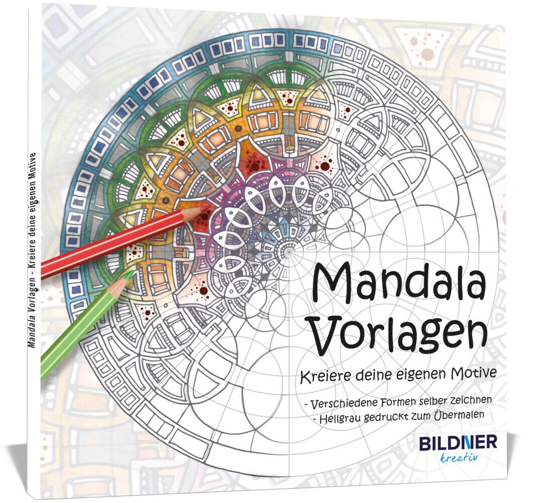 Produktbild: Mandala Vorlagen - kreiere deine eigenen Motive