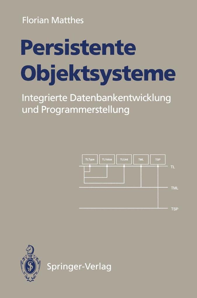 Produktbild: Persistente Objektsysteme | Florian Matthes