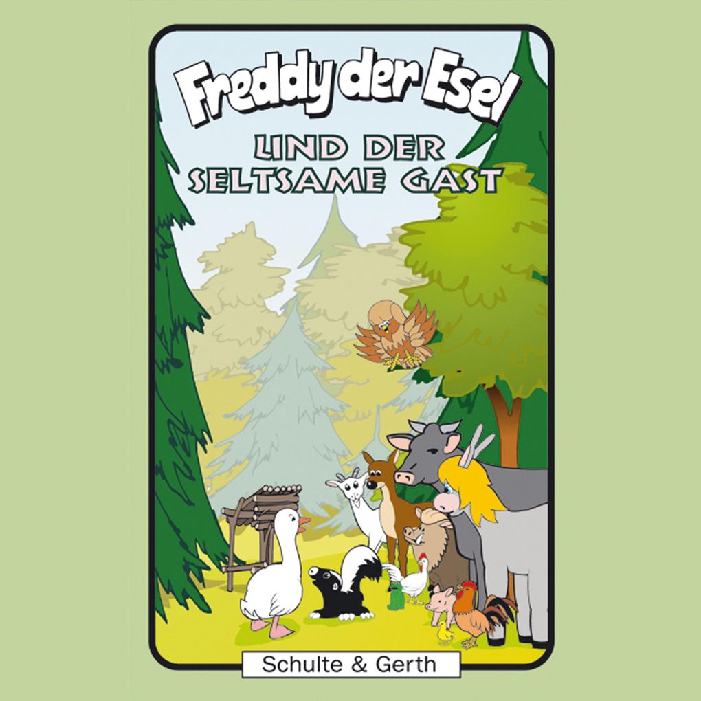 Produktbild: 45: Freddy der Esel und der seltsame Gast | Olaf Franke, Tim Thomas