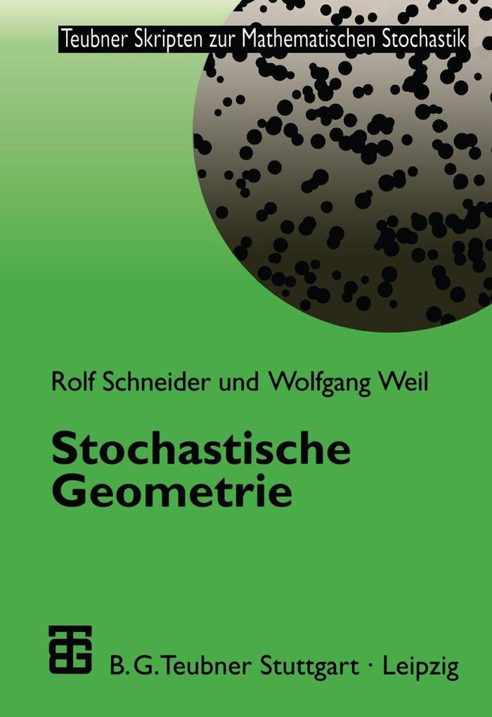 Produktbild: Stochastische Geometrie | Rolf Schneider, Wolfgang Weil