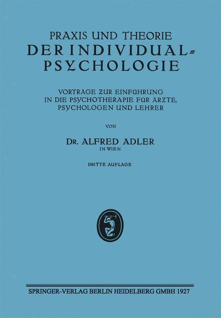 Produktbild: Praxis und Theorie der Individualpsychologie | Alfred Adler