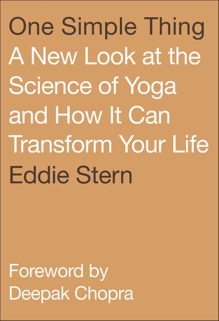 Produktbild: One Simple Thing | Eddie Stern, Deepak Chopra