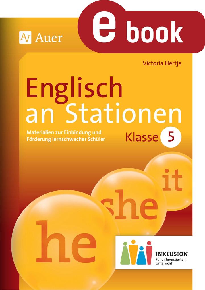 Produktbild: Englisch an Stationen 5 Inklusion | Victoria Hertje