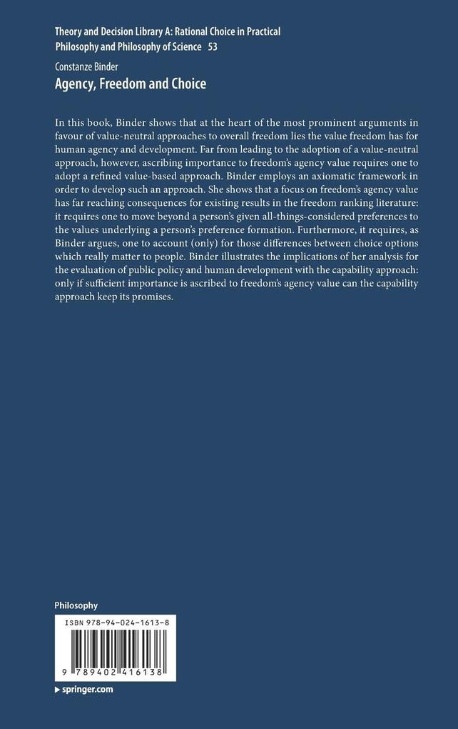 Weitere Ansicht: Agency, Freedom and Choice | Constanze Binder