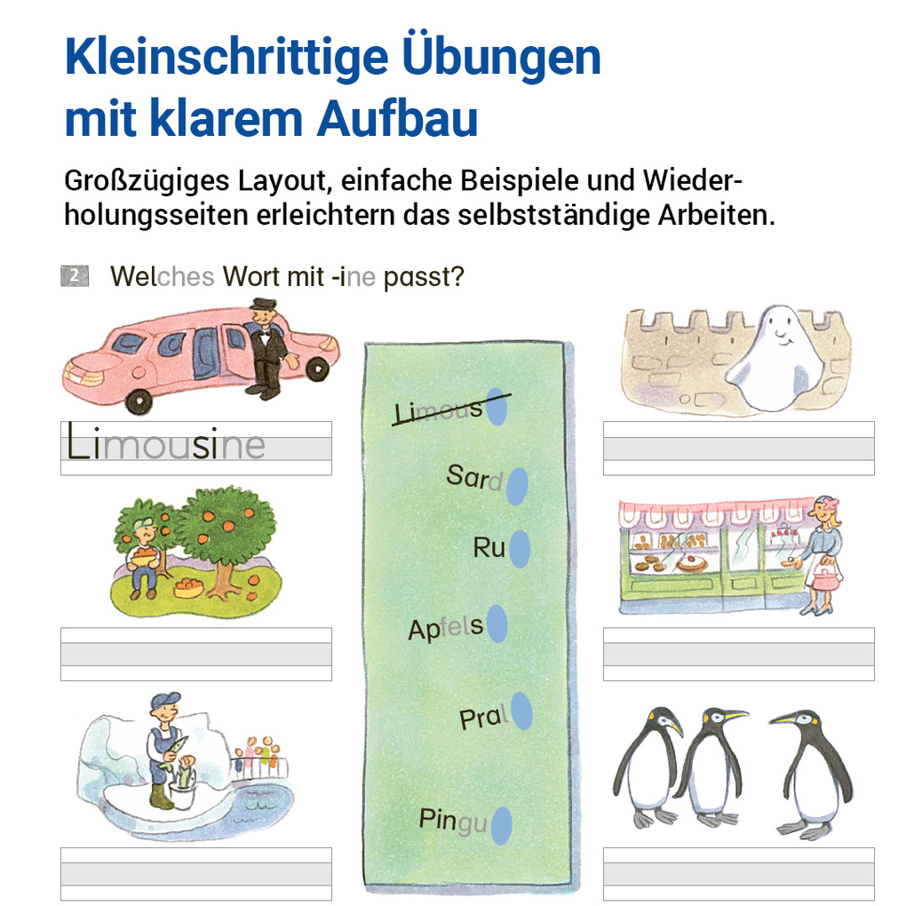 Weitere Ansicht: Das Förderheft Deutsch 2 | Stefanie Drecktrah
