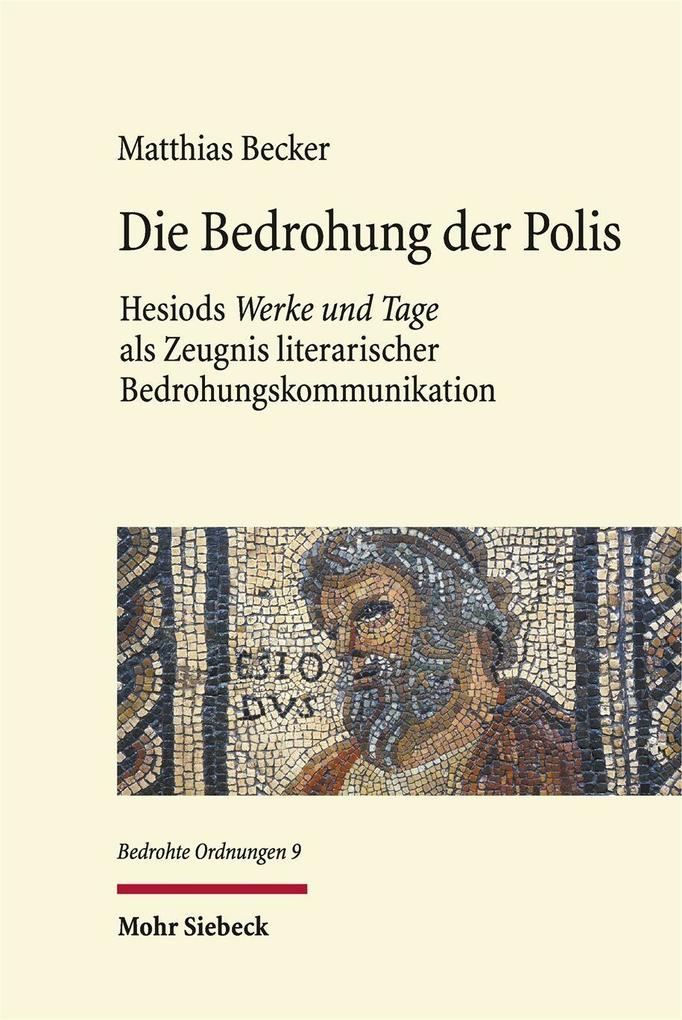 Produktbild: Die Bedrohung der Polis | Matthias Becker