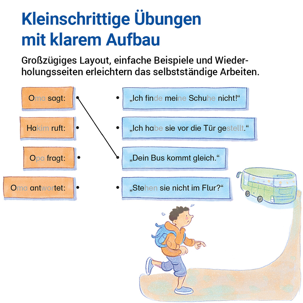 Weitere Ansicht: Das Förderheft Deutsch 3 | Stefanie Drecktrah