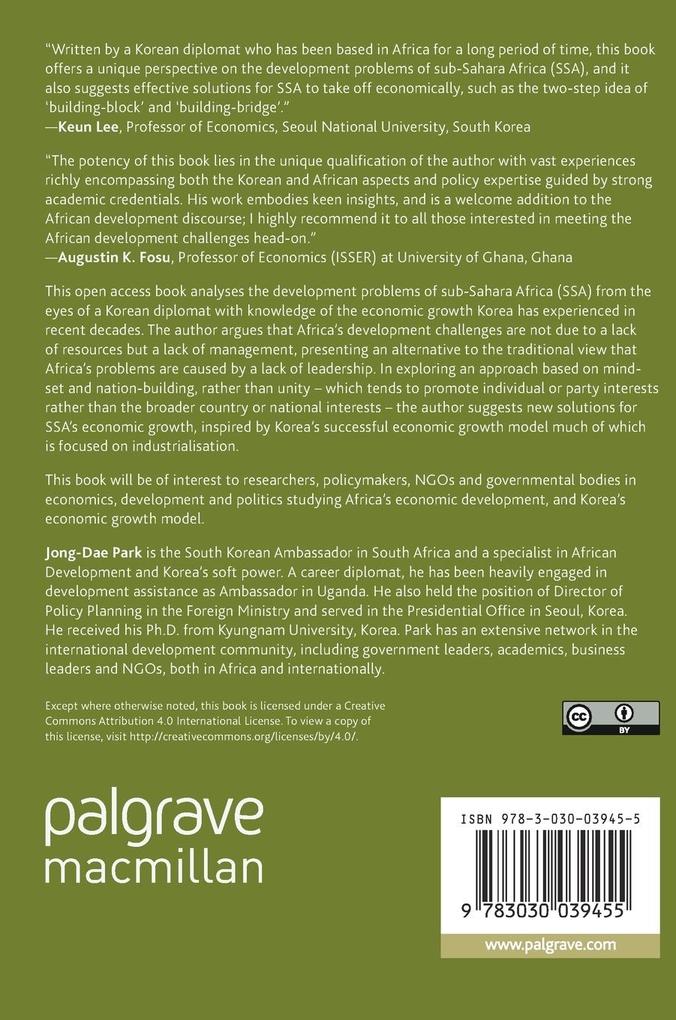 Weitere Ansicht: Re-Inventing Africa's Development | Jong-Dae Park